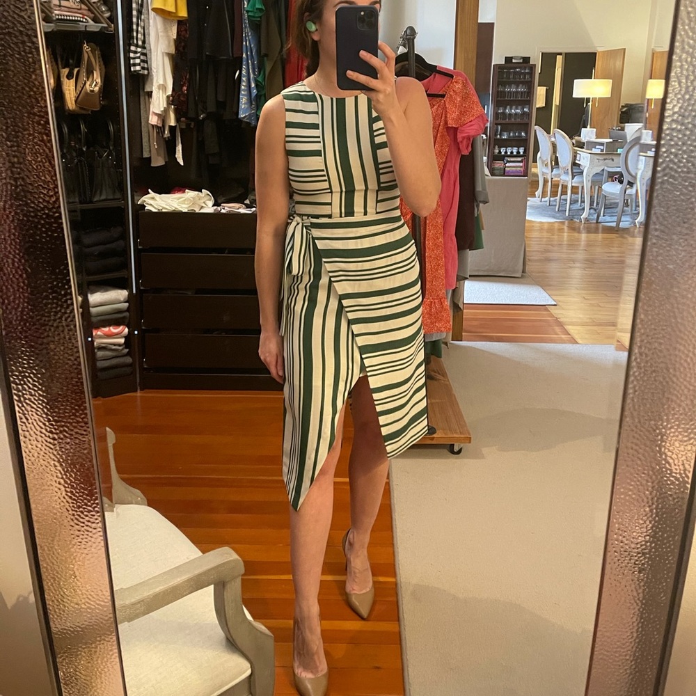 Green Wrap Dress